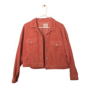 Pink Corduroy Jacket